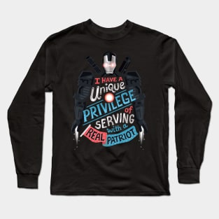 Real Patriot Long Sleeve T-Shirt